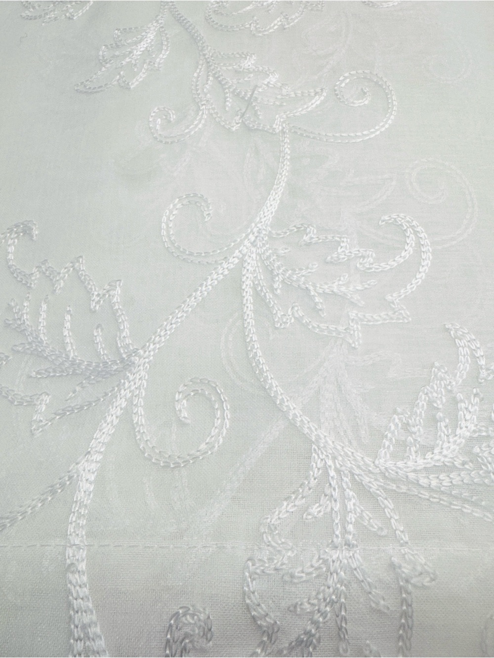 FLORA Collection Set Of Four Embroidery Panels - Extra Long - 37"x96" - Peyton - Picture 5 of 11